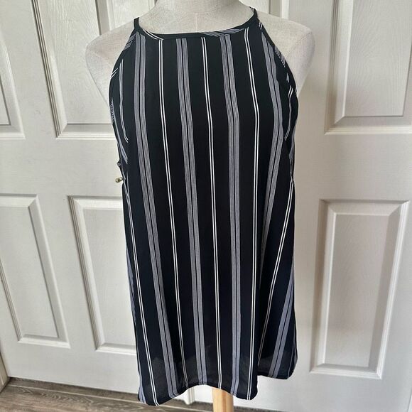 George black and white striped sleeveless top - Picture 9 of 9